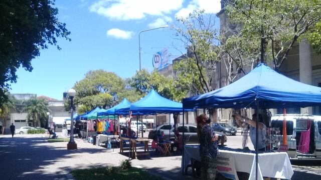 Feria de Navidad en Plaza San Martín