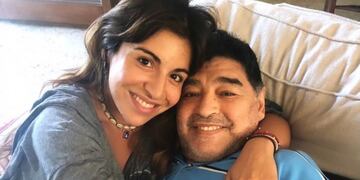 Giannina y Diego Maradona. (Instagram)