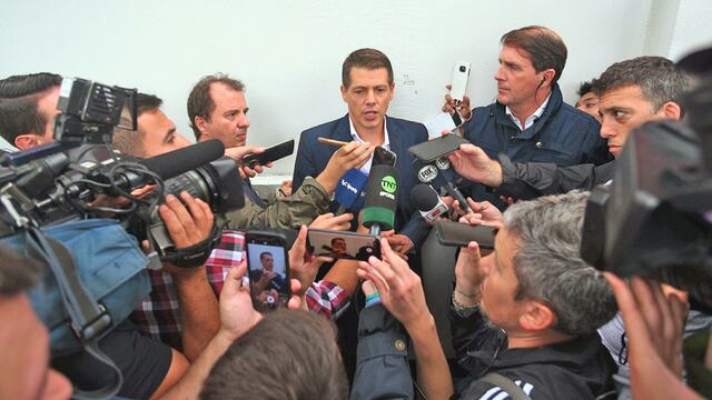 Germán Delfino fue el que había confirmado la suspensión del partido entre River y Atlético Tucumán.