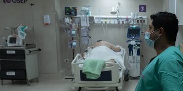 Unidades de Terapias intensivas (UTI) del Hospital Del Carmen. (Ignacio Blanco / Los Andes)