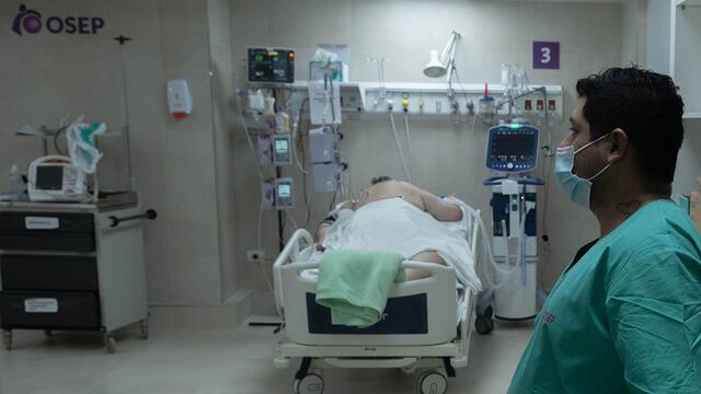 Unidades de Terapias intensivas (UTI) del Hospital Del Carmen. (Ignacio Blanco / Los Andes)