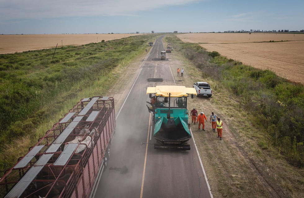 Avanza la recuperación de la ruta 51 en el departamento Gualeguaychú