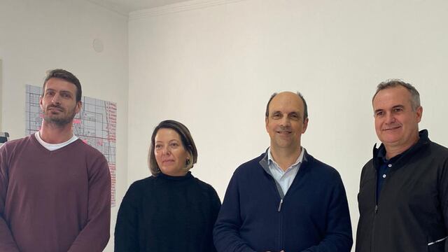 José Corral visitó Rafaela