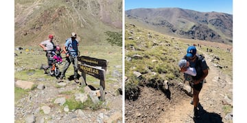 Los primeros niños con discapacidad motriz en lograr llegar a la cima del Parque Provincial Cordón del Plata.