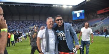 Manuel Pérez y un premio para Calidad Rodríguez (La Voz).