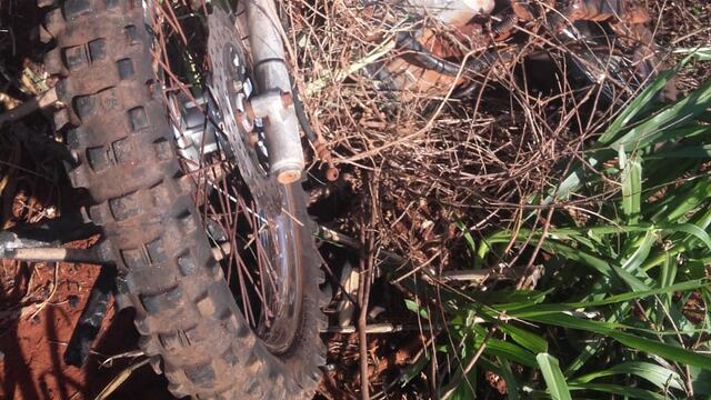 Tres Capones: motociclista falleció tras un despiste