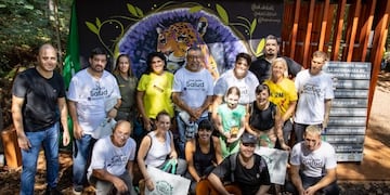 Salud Pública participó de la jornada de Plogging en Eldorado