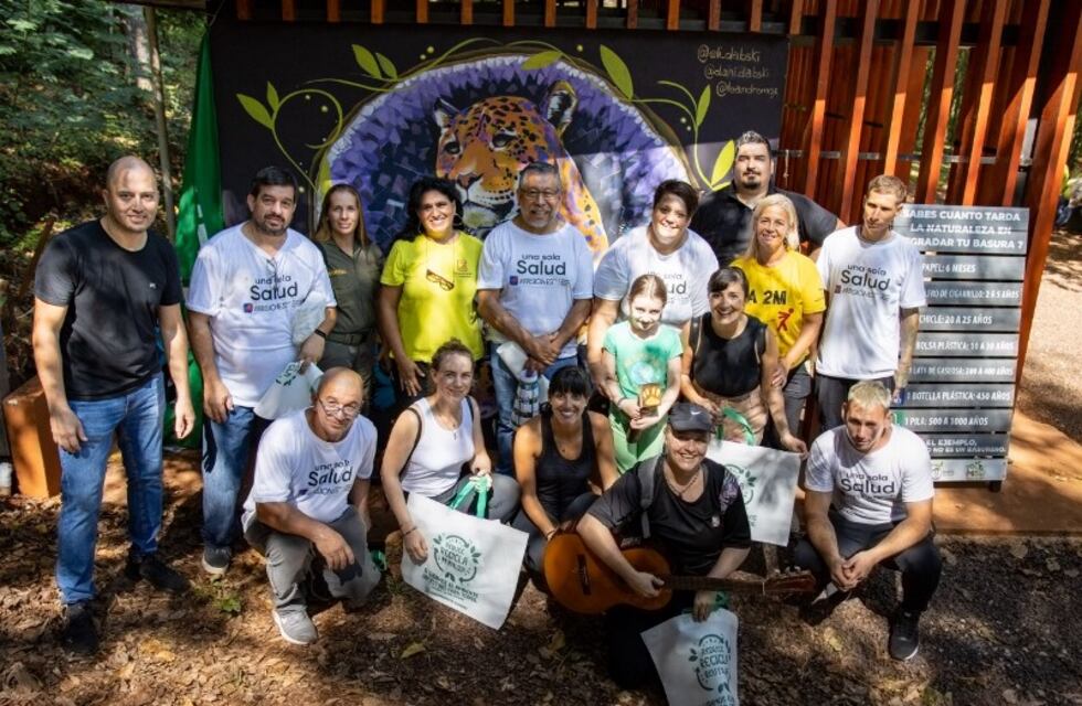 Ministerio de Salud Pública participó de la jornada de Plogging que se realizó en Eldorado