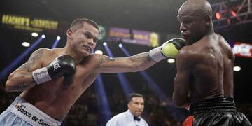 El estadounidense ganó la revancha por puntos el 13 de septiembre de 2014 en un fallo unánime del jurado de Las Vegas. (AP)