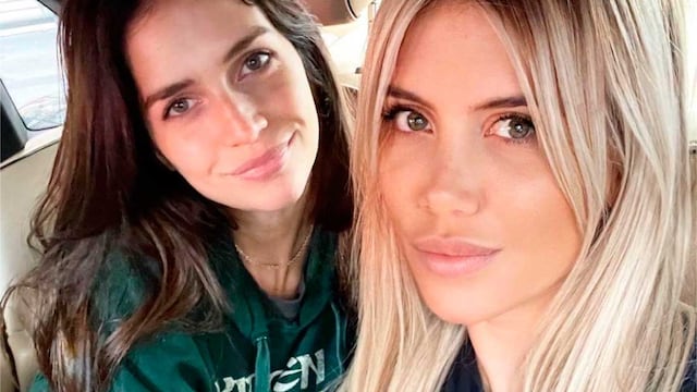 Wanda y Zaira, juntas en Francia. (Instagram Wanda Nara)