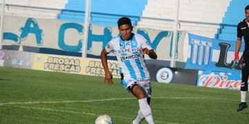 Axel Oyola, uno de los jugadores que le gustó a Andrés Fassi.