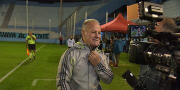 Carlos Ramacciotti y su última vez en el Estadio de Belgrano, en la despedida de Matías Gigli y Paolo Frangipane.
