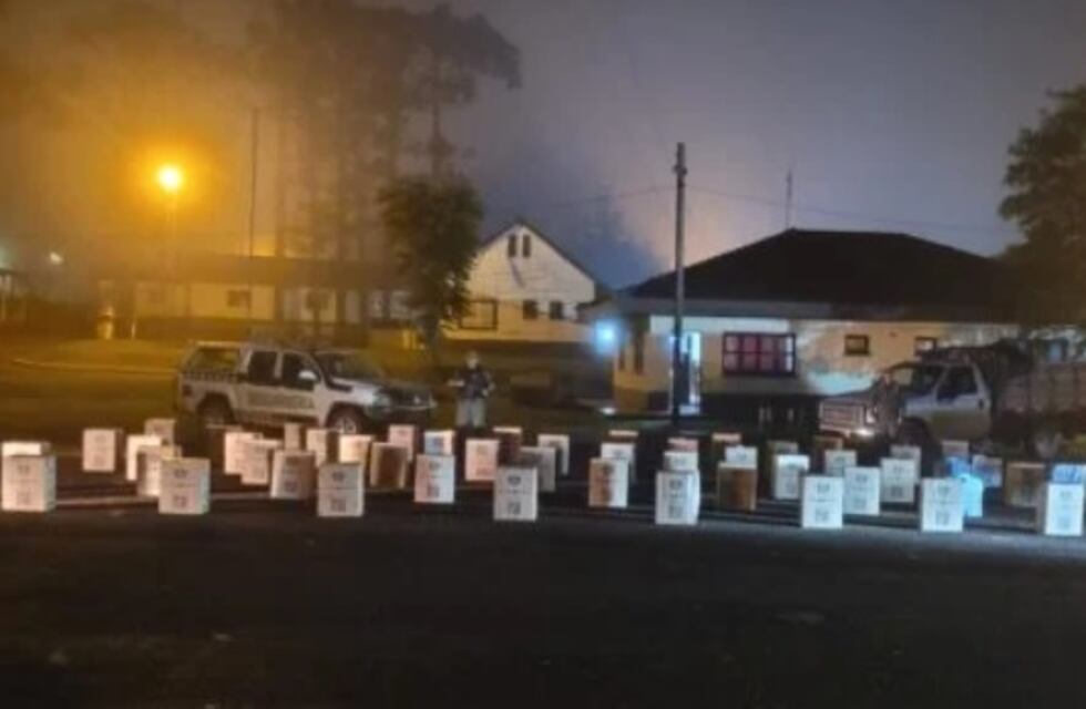 Pozo Azul: secuestran millonario contrabando de cigarrillos