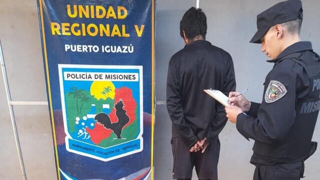 Detienen a un joven y recuperan objetos robados en Comandante Andresito.
