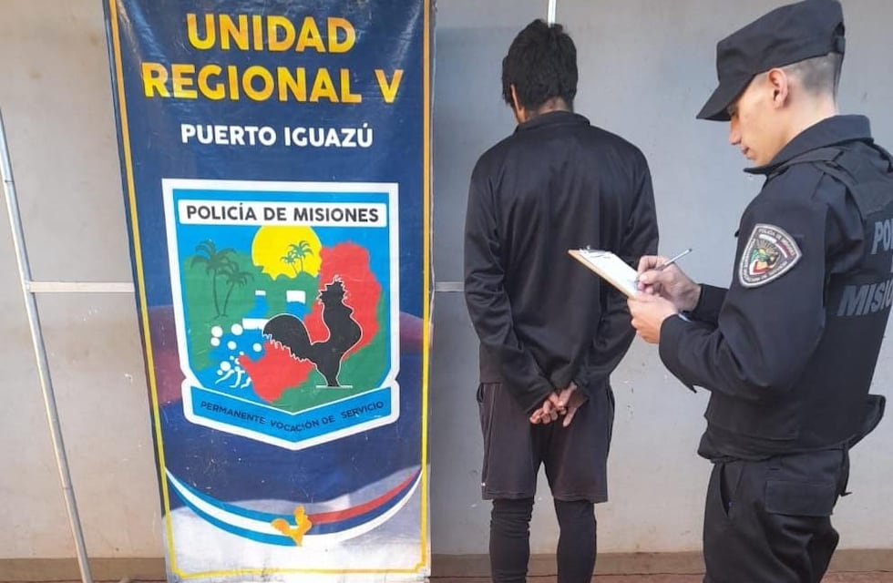 Detienen a un joven y recuperan objetos robados en Comandante Andresito