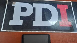 El celular recuperado