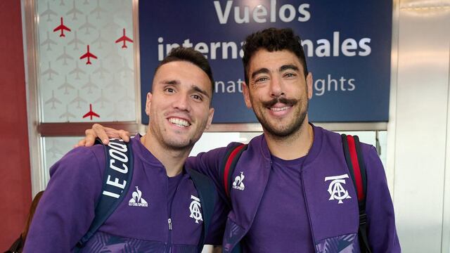 Gastón Benavídez se va a Brasil. Y Matías Catalán lo despide. Talleres lo cede a préstamo (Prensa Talleres)