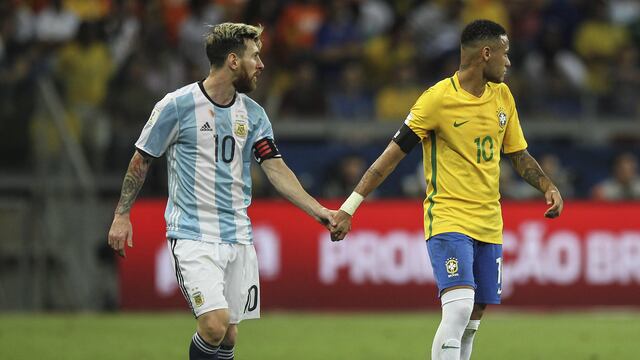 Lionel Messi y Neymar solo se enfrentarían en la final de la Copa América.