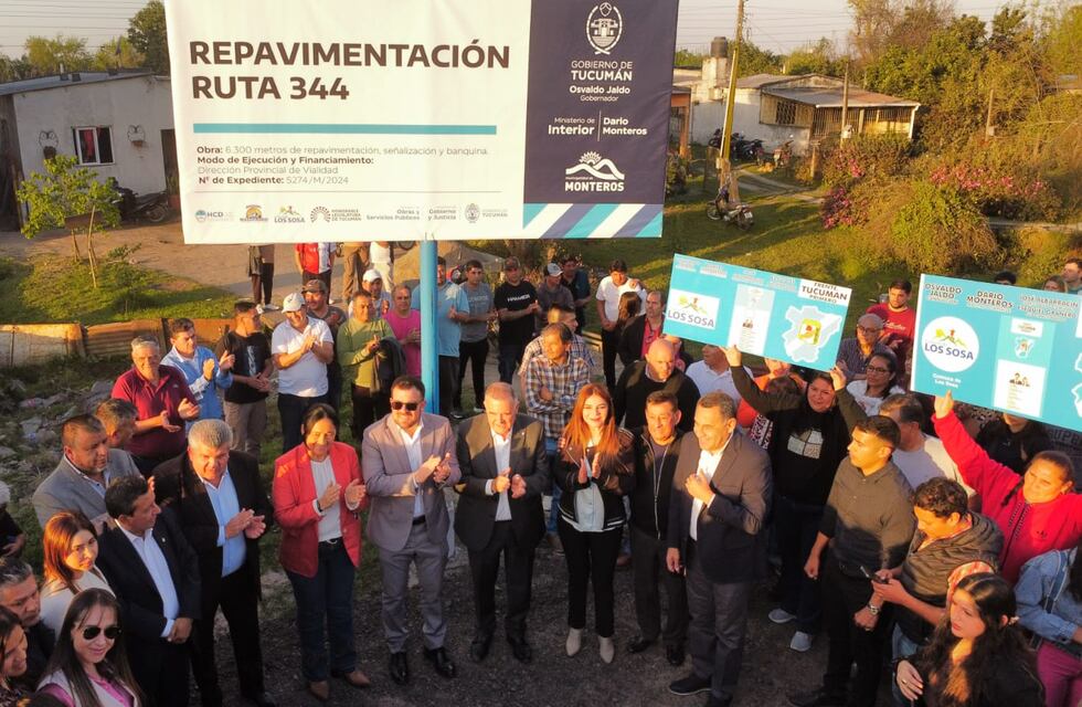 Jaldo inauguró destacamento policial y supervisó la Ruta 344