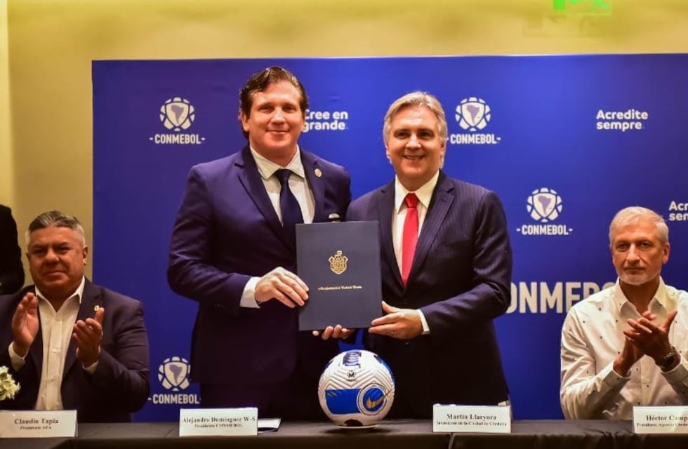 Martín Llaryora y la marca “Córdoba”, potenciada por otra final de Copa Sudamericana