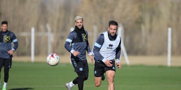 Ibrahim Hesar regresaría al 11 inicial del Celeste en lugar de "Gurí" García (Prensa Belgrano)