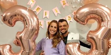 Jimena Acedo y Martín Bombina siguen felizmente casados y a la espera de una hija