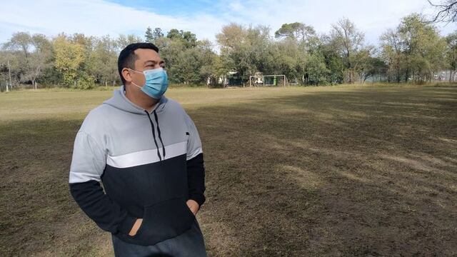 Jorge tenía un tumor cerebral y se lo descubrieron gracias a un cabezazo que dio jugando al fútbol (Foto, Cadena3.com).