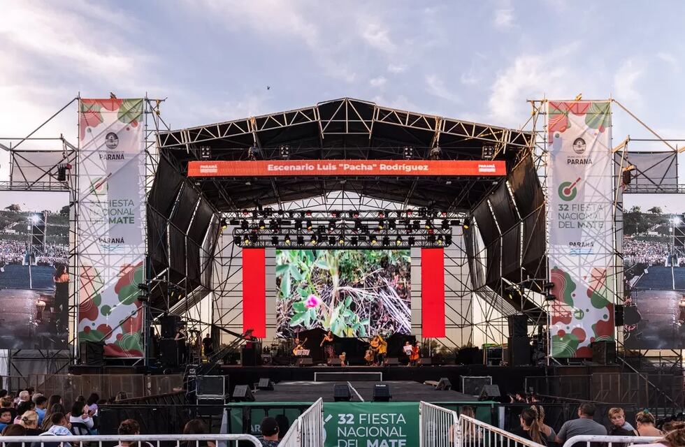 Hoy arranca la 33º Fiesta Nacional del Mate en Paraná