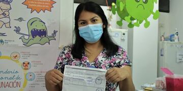La campaña de vacunación para hacer frente a la pandemia de Covid-19 avanza sin pausa en Jujuy.