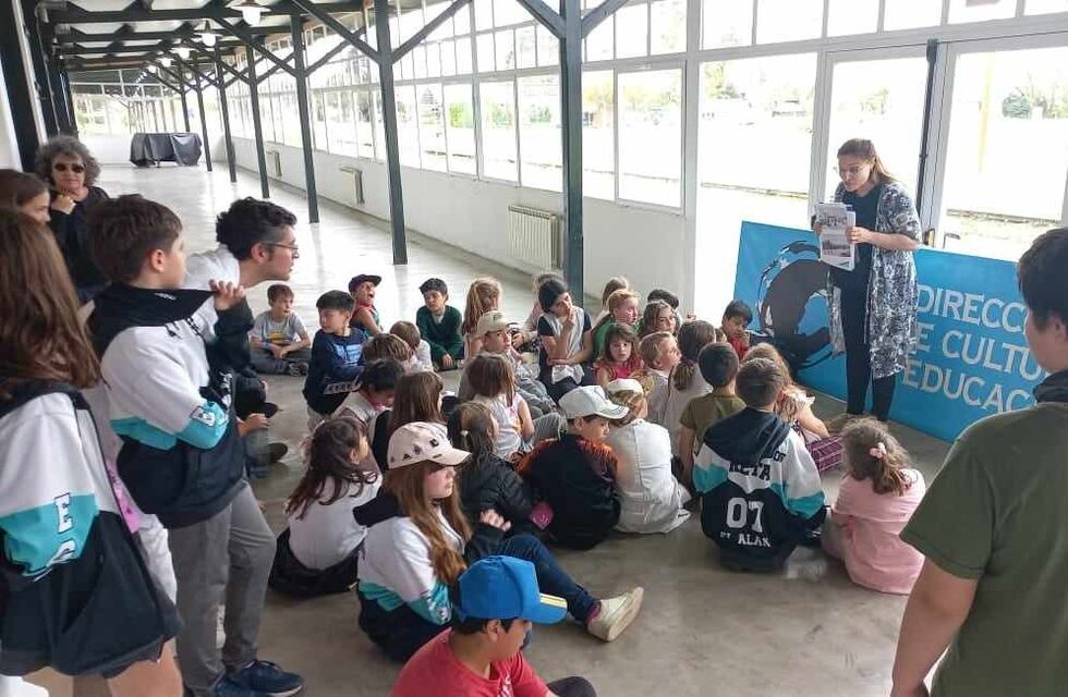 Tres Arroyos: alumnos de la Escuela Primaria Nº 34 de Reta visitaron el Centro Cultural La Estación