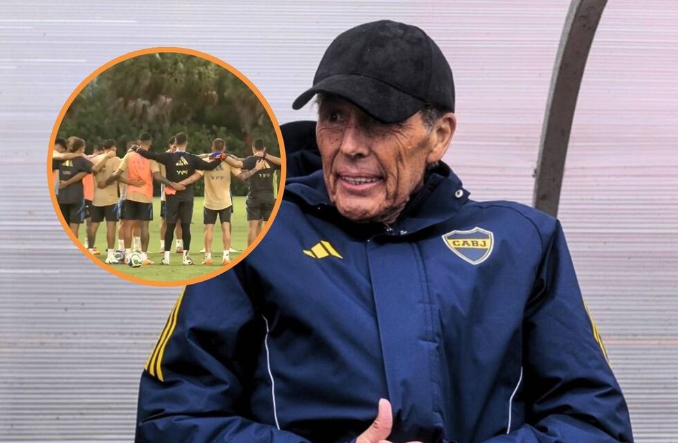 En medio del entrenamiento, la Selección Argentina hizo un minuto de silencio por Miguel Ángel Russo: el emotivo video