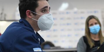 Ignacio Martín, quien llegó a estar a cargo de tareas de coordinación en el COE de Río Cuarto. (Tomy Fragueiro / La Voz)