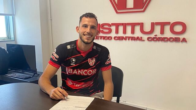 Manuel Roffo sigue como titular en Instituto en Liga Profesional (La Voz).