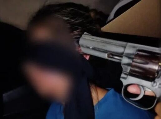 Imagen enviada a los familiares de la víctima.