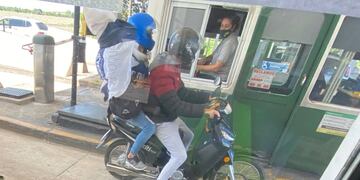 Los hinchas de Talleres que viajaron en moto aseguran que gastaron unos $1.200 en combustible.