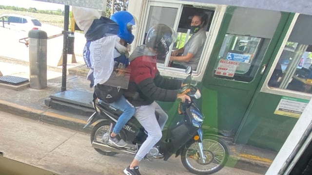 Los hinchas de Talleres que viajaron en moto aseguran que gastaron unos $1.200 en combustible.