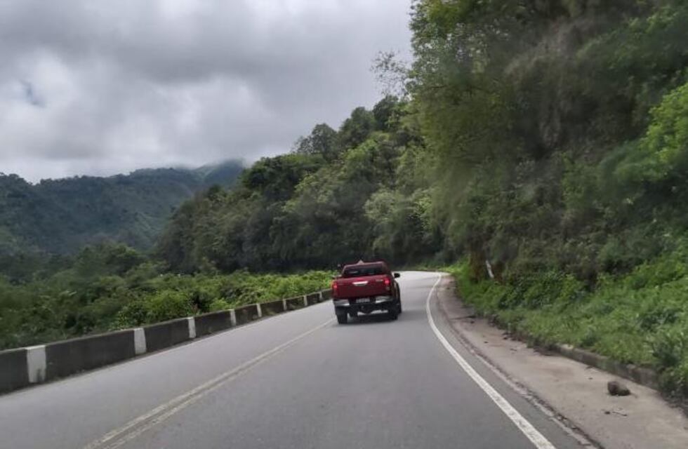 Ya se puede circular con normalidad por la Ruta 307, tras un derrumbe en El Indio