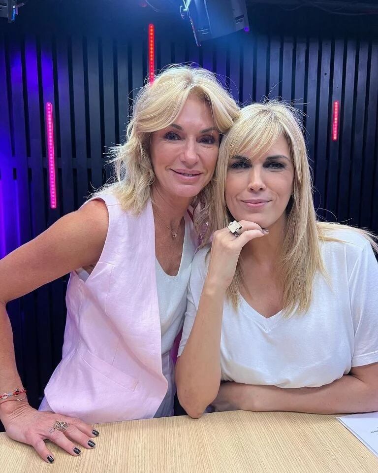 Viviana Canosa y Yanina Latorre cuando tenían buena relación.