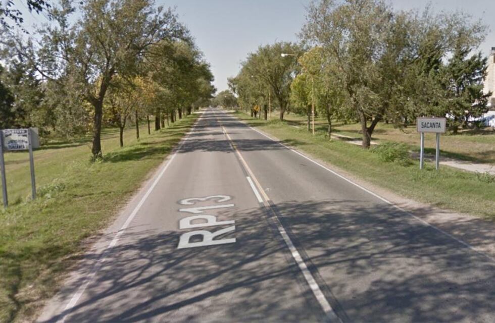 Sacanta: un joven de 23 años con heridas graves tras un accidente