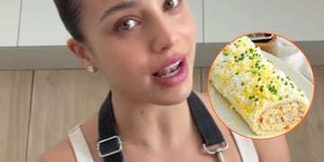 Cómo hacer un pionono casero relleno con roquefort: la receta original de la familia de Emilia Mernes para estas Fiestas