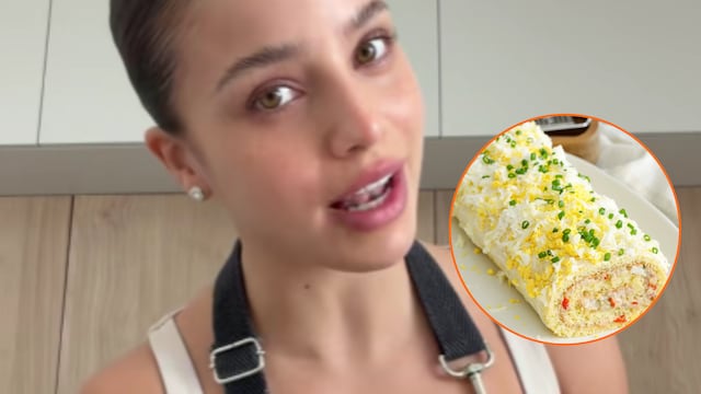 Cómo hacer un pionono casero relleno con roquefort: la receta original de la familia de Emilia Mernes para estas Fiestas