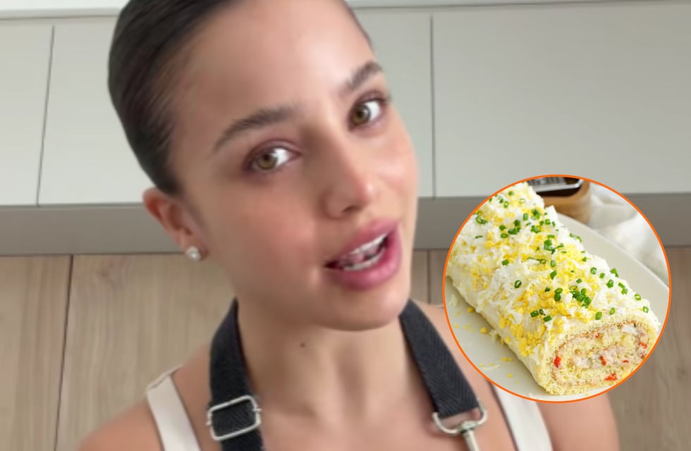 Cómo hacer un pionono casero relleno con roquefort: la receta original de la familia de Emilia Mernes para estas Fiestas