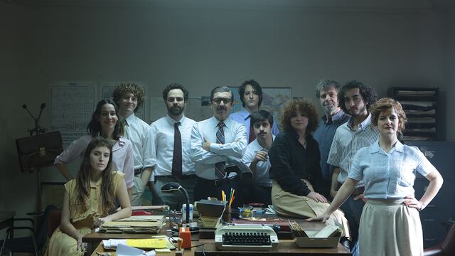 Película Argentina 1985 con el protagonismo de Ricardo Darín y Juan Pedro Lanzani. Foto Prensa Argentina 1985