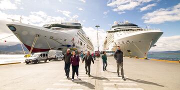 Ushuaia: a partir de octubre vuelven los cruceros