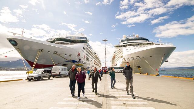 Ushuaia: a partir de octubre vuelven los cruceros