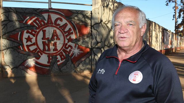 Giardini Huracan Las Heras
Rafael Giardini ex jugador de futbol y ex presidente del club de futbol de Huracán Las Heras
Foto:Jose Gutierrez