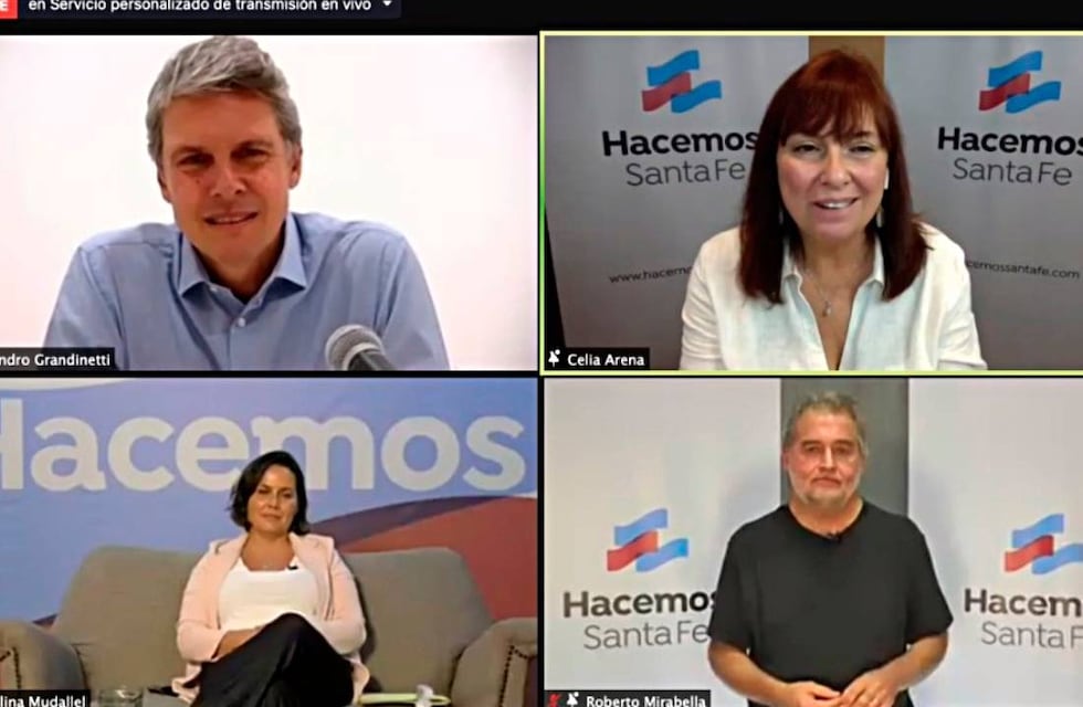 Omar Perotti presentó su línea interna dentro del PJ