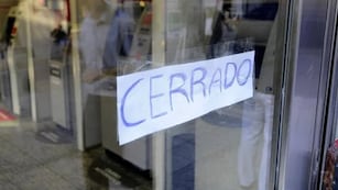 Feriado no laborable bancario.