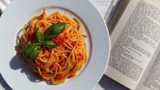 La pasta italiana en "Comer, rezar, amar"