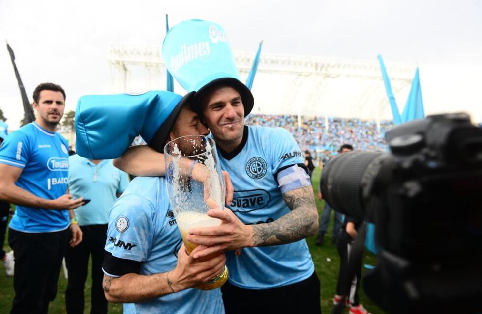 La divertida respuesta de Vegetti sobre la comparación con Artime como goleadores de Belgrano